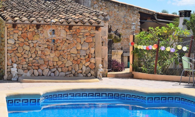 Buger Villa | Sa Figuera Blanca 115 acogedora finca con piscina privada, jardín, terraza, barbacoa y WiFi