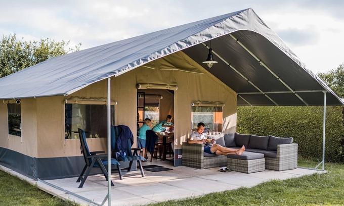 Municipality of Gulpen-Wittem Casa | Safari tent with its own sanitary facilities