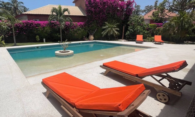Ngaparou Casa | Safari Village Villa de 3 Chambres Avec Piscine