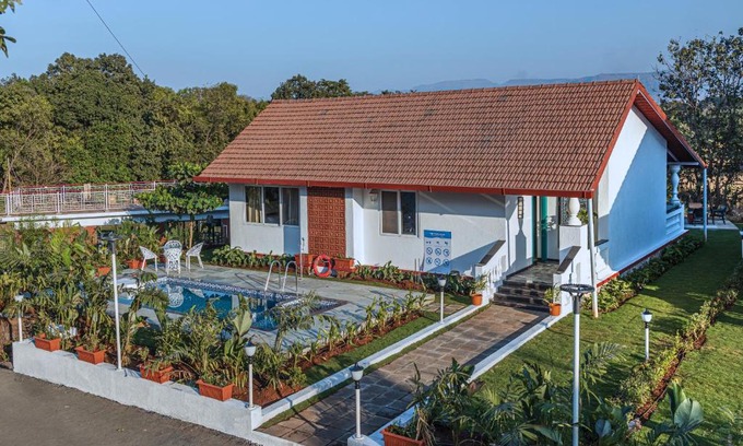 Karjat Villa | SaffronStays Mariposa by the River Rio, Karjat