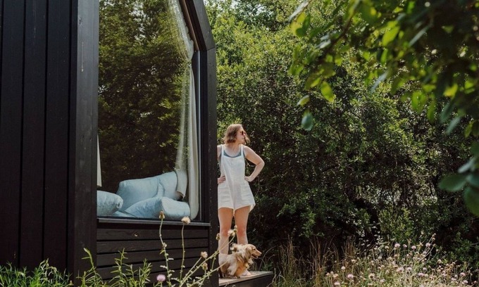 Round Mountain Cabina | Sage Cabin at NowHere