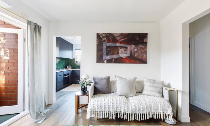 St Kilda West Apartamento | Sage Haven Laidback St Kilda Beach Living