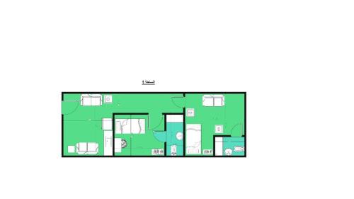 Marina El Alamein Apartamento | saha 1 Basement villa 114 green beach
