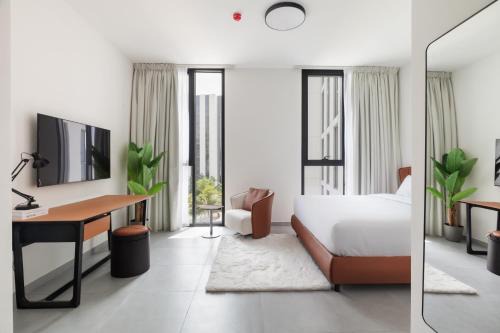 Sharjah Apartamento | Sahab - Hermes Leather Home