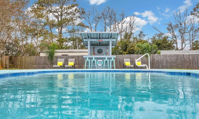 Palm Valley Casa | Sailfish Beach House - Pool! Hottub! Koi Pond! Game Room!