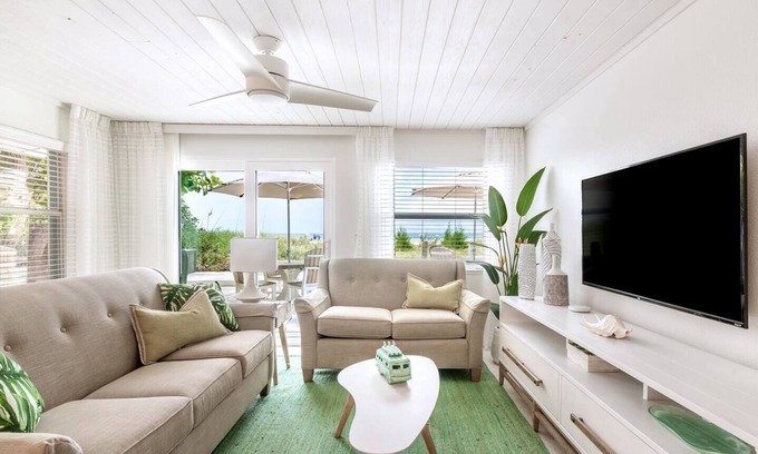 Whitney Beach Cabaña | Sailfish Gulf Suites #1, Beachfront, Steps to the Sand
