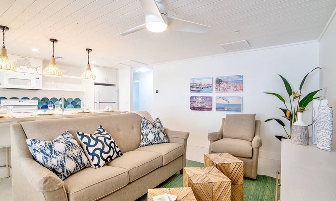 Whitney Beach Cabaña | Sailfish Gulf Suites #4, Garden Views, Steps from the Beach
