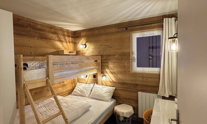 Montgellafrey Apartamento | SAINT FRANCOIS LONGCHAMP Renovated 5/7-person apartment in the heart of the mountains