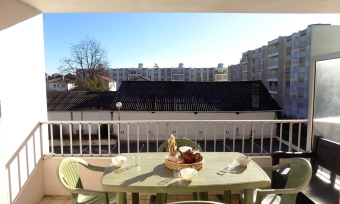 Saint-Palais-sur-Mer Apartamento | Saint Palais sur Mer - STUDIO - residence LES SABLES D'OR - CITY CENTER
