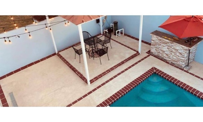 Salinas Casa | Salinas Blue House Piscina privada, bbq, gazebo