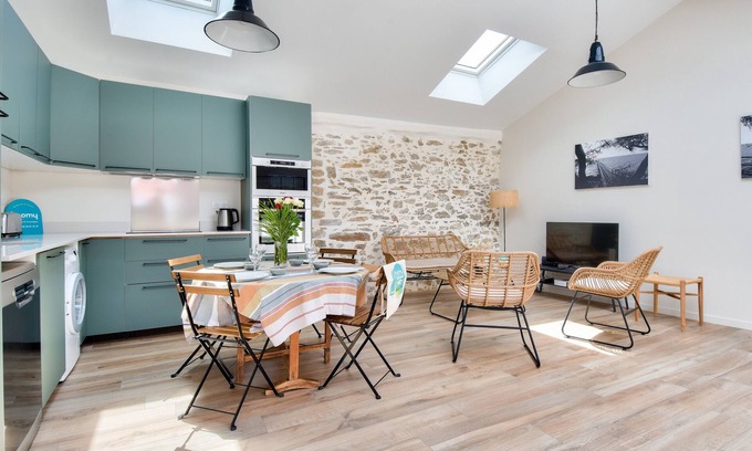 Noirmoutier-en-l'Ile Chalet De Esquí | Salinas y playas - Casa para 2 adultos - 2 niños