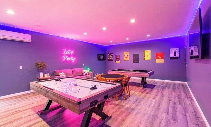 Desert Hot Springs Casa | Saltwater Pool, Spa, Firepit, GameRoom @MariamsBnb