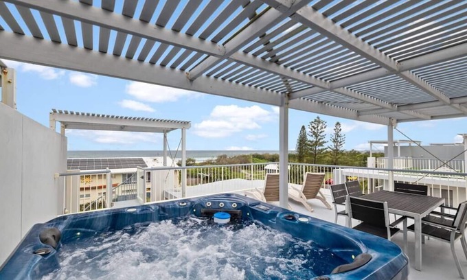 Marcoola Apartamento | Salty Breeze - Rooftop Terrace & Jacuzzi