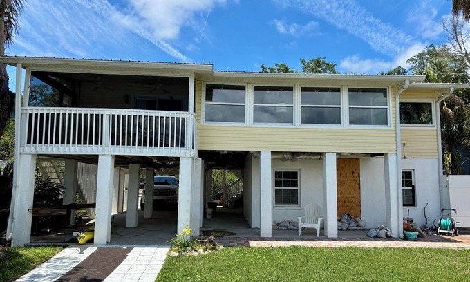 Crystal River Cabaña | Salty Kayaker's Red Fish Cove Cottage
