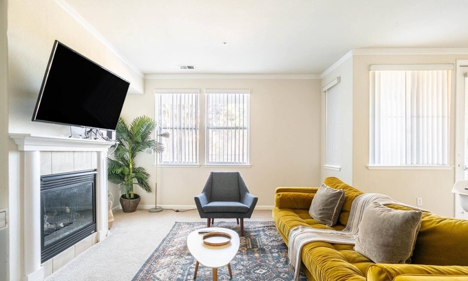 Central San Mateo Apartamento | San Mateo 3BR near Caltrain