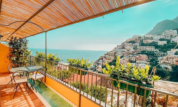 Montepertuso Apartamento | Apartamento en Positano con 2 habitaciones, capacidad 6