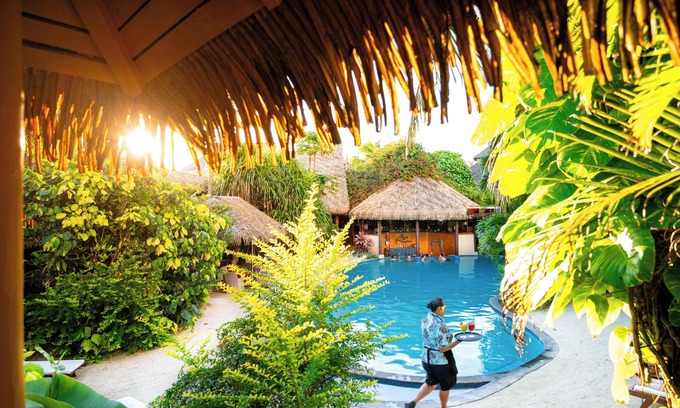 Tapere of Rutaki Complejo | Sanctuary Rarotonga-On the beach - Adults Only