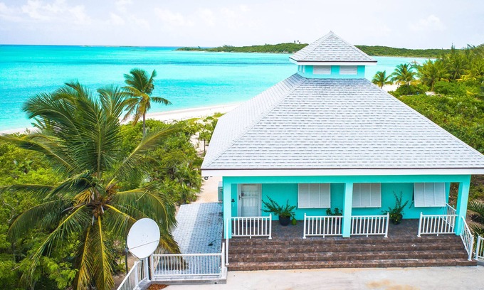 Great Exuma Casa | Villa frente a la playa Sand Nickels Hoopers Bay
