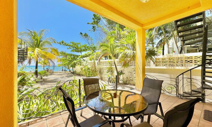 French Harbour Casa | Sand View Condo #5 @ Coral Sands , West Bay Beach