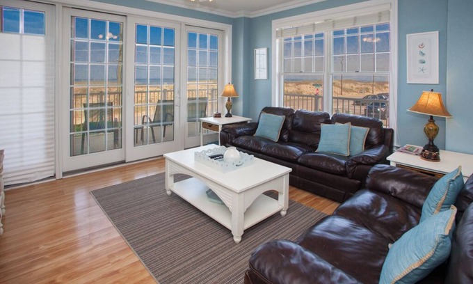 Sandbridge Condominio | Sandbridge Dunes #109- Oceanfront facing unit- pool!