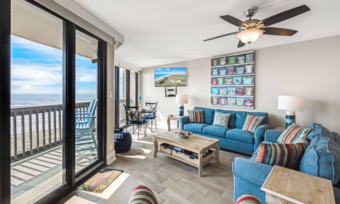 Port Aransas Condominio | Unidad Sandpiper 602: 2 dormitorios / 2 baños 2 dormitorios condominio en Port Aransas, capacidad para 6