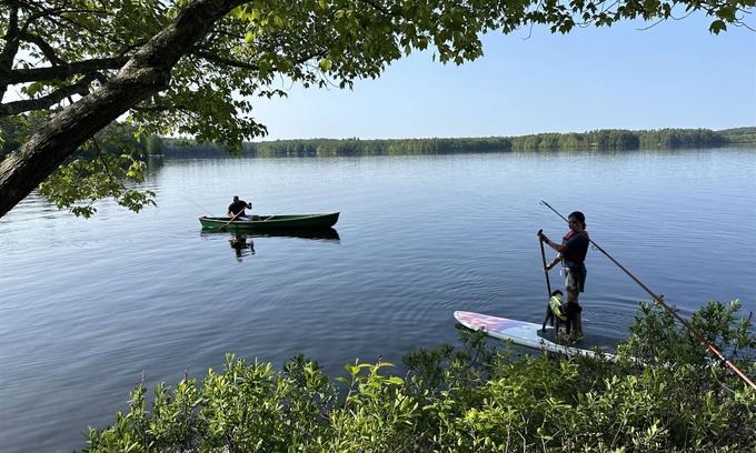 Raymond Cabaña | SANDY BEACH ON THOMAS POND