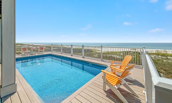 Ono Island Casa | "Sandy Feet Retreat" a Luxury Beachfront Home | Private Pool | Beach Getaways