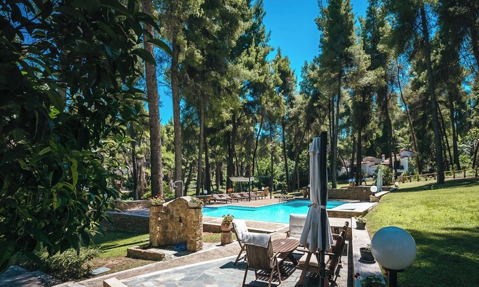 Sane Villa | Sani Cape 13 Shared Pool Villa, Sani
