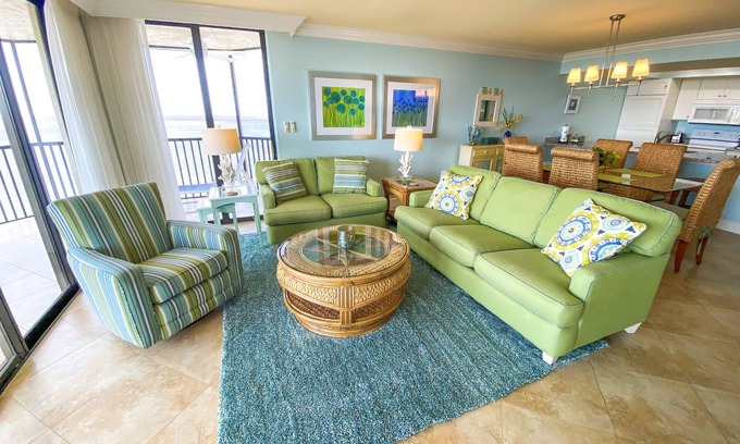Punta Rassa Condominio | Condominio de lujo, balcón, playa, Sanibel Harbour Resort, Harbour Tower 611