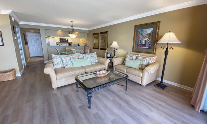 Punta Rassa Condominio | Frente a la playa, balcón, 2 dormitorios, Sanibel Harbour Resort, Harbour Tower 316
