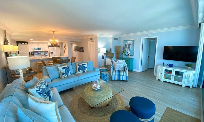 Punta Rassa Condominio | Sanibel Harbour Resort, Vistas frontales al agua, Playa privada, Harbour Tower 411