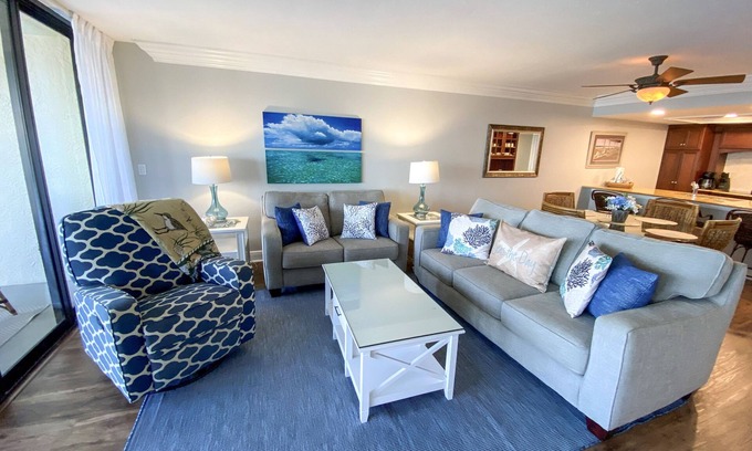 Punta Rassa Condominio | Condominio con vista a la playa y al agua en Sanibel Harbour Resort - 6to piso