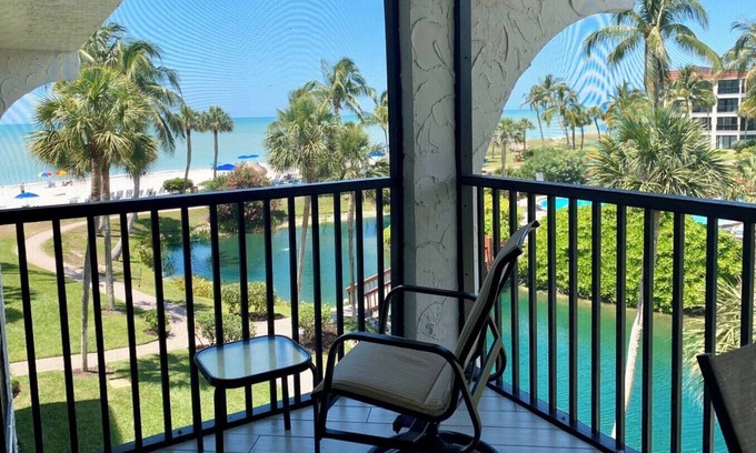 Sanibel Apartamento | Espectacular condominio con vista al golfo con 2 Lanai's - Pointe Santo E31
