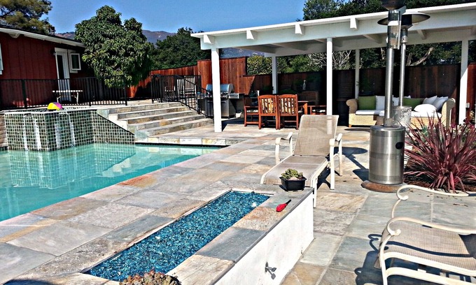Goleta Casa | Santa Barbara Holiday Hill Ranch: Executive Home Sleeps 8