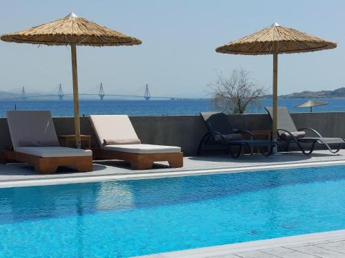 Gefira Mpania Apartamento | Santa Domenica Nafpaktos - Rooms and Apartments by the Sea