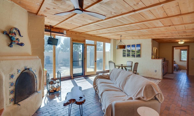 Eldorado at Santa Fe Cabaña | Santa Fe Vacation Rental w/ Patios & Pool Access!