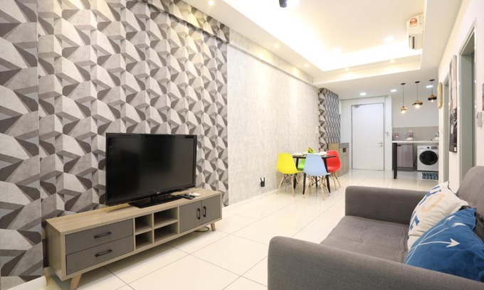 Kampung Sembulan Baru Apartamento | Santai suite in KK 休闲聚旅 Sutera Avenue by SR