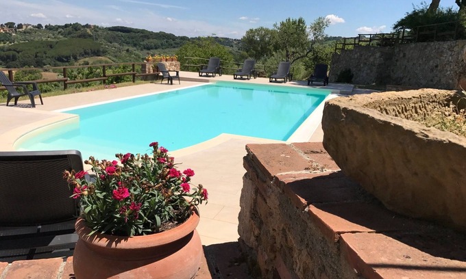 Sant'Ermo Apartamento | sant ermo 2: apartamento de dos habitaciones en una típica casa de campo toscana del siglo XIX