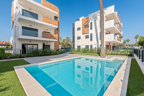 Santiago de la Ribera Apartamento | Santiago Sunny Seaview Apartment