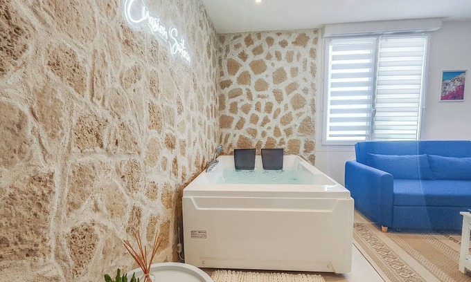 Sainte Marie - Saint Leon Apartamento | Santorini Escape ~ Jacuzzi & Relax