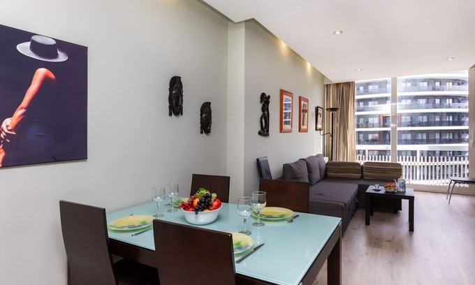 La Bordeta Apartamento | Sants-Montjuic Rambla Badal by Interhome