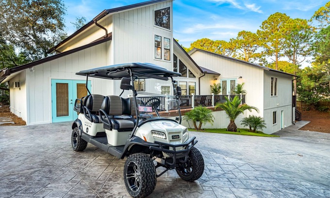 Gulf Pines Casa | *DESIGNER*Pool*GolfCart*BeachGear*Bikes*Dogs*