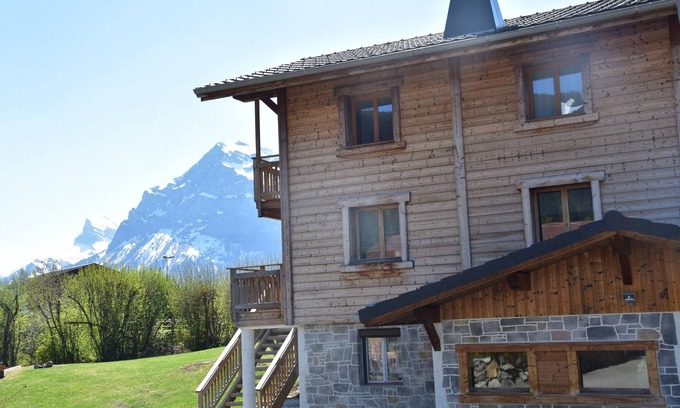 Araches-la-Frasse Chalet De Esquí | Chalet Saboya "Les heures claire" 8 personas