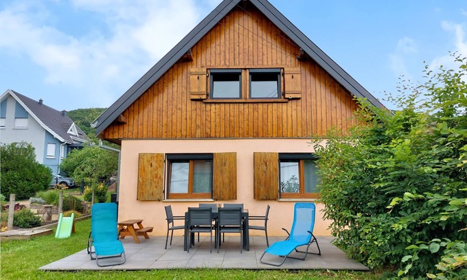 Westhalten Chalet De Esquí | Scandi – Cozy 3-Bedroom Chalet with Enclosed Garden – Near the Alsace Wine Route
