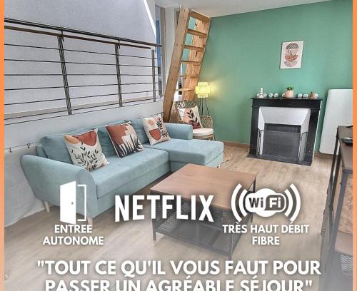 Corbeil-Essonnes Apartamento | Scandi'Nest 2 Rooms & Terrace