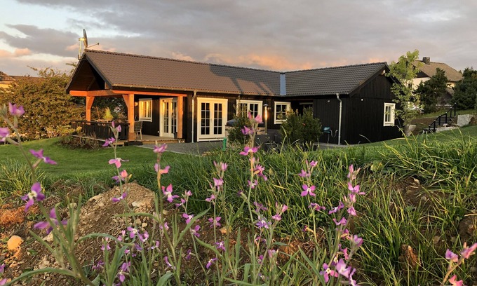 Kuestelberg Casa | Lodge escandinavo con jacuzzi cerca de Winterberg
