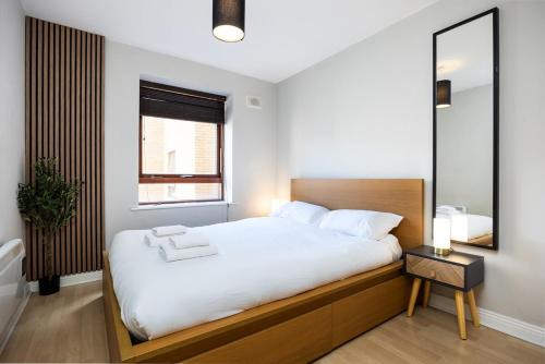 North Wall Apartamento | Scandinavian-Inspired 2Bed near River Liffey