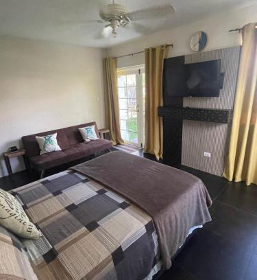Haggatt Hall Apartamento | Scarlett Studios 1 -US Embassy Appt 7 mins drive- Lloyd Erskine Sandiford Centre and Ross uni 5 mins drive - Only the 1 night package includes Airport and US Embassy roundtrip