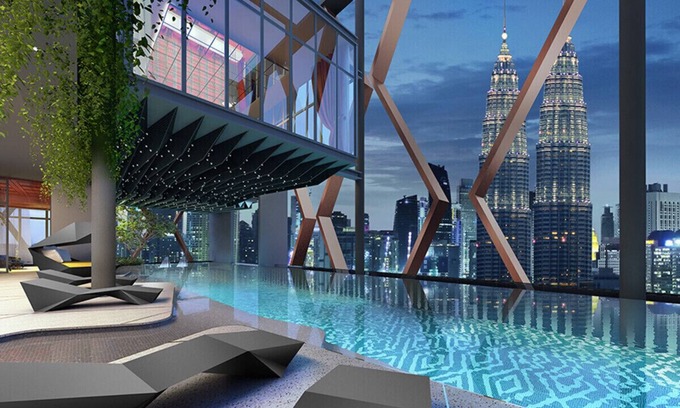 Kuala Lumpur City Centre Hotel | Scarletz Suites Klcc Bukit Bintang by lulu