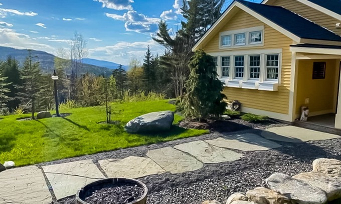 Wolcott Casa | Scenic country retreat with mountain views, deck, firepit, & washer/dryer